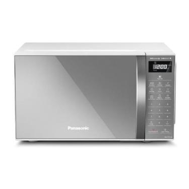 Imagem de Panasonic Microondas 21L Branco Porta Espelhada NNST27LWRUN 110v
