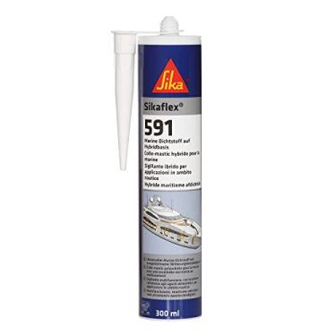 Imagem de Sika - Selante multifuncional - Sikaflex-591 Branco - Aplicações navais - Multiuso - Cartucho 300ml