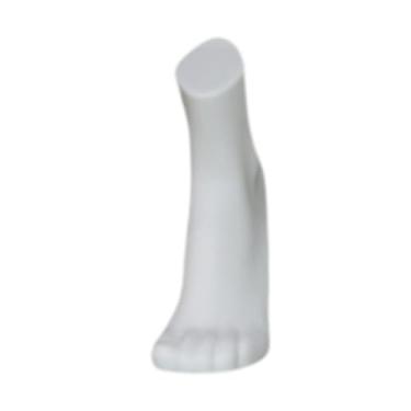 Imagem de YWMJZEU Modelo de Pé de Manequim Masculino, Acessório para Foto, Profissional, Leve, Pés de Manequim, Exposição de Meias Masculinas para Uso Comercial em Loja, Branco Curto