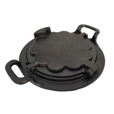 Imagem de Wafler Ferro 24 Cm Fogao A Lenha - Libaneza