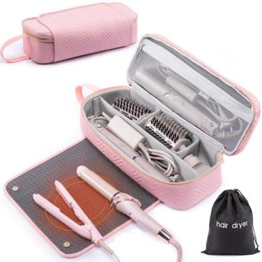 Imagem de Bolsa de viagem Hair Tools ELCUPA 2IN1 com tapete resistente ao calor