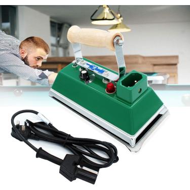 Imagem de Toalha De Mesa De Bilhar Ferro Snooker Toalha De Mesa De Piscina Ferro Com Luz Indicadora Termostática Toalha De Mesa De Bilhar Ferro Acessórios De Sinuca Para Sala De Jogos De Bilhar, 243mm