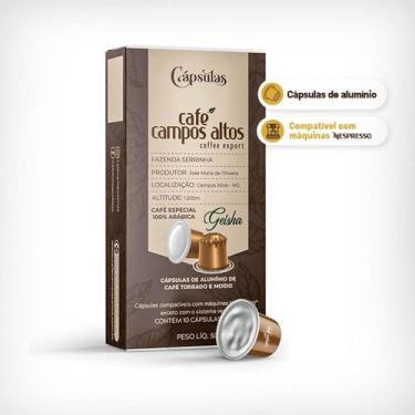 Imagem de Cápsulas Café Especial 100% Arábica Campos Altos-10 Unidades - Café Ca