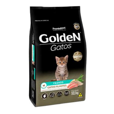 Imagem de Ração Premier Golden para Gatos Filhotes Frango 10,1kg