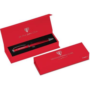 Imagem de Caneta Executiva São Paulo Social na caixa Tricolor Oficial - Brasfoot