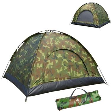 Imagem de Barraca de Camping 4 Pessoas Impermeavel, Barraca De Acampamento, Campismo, Camping Familiar, Barraca Acampamento Fácil Montagem, Tamanho 150Ax250Lx220C