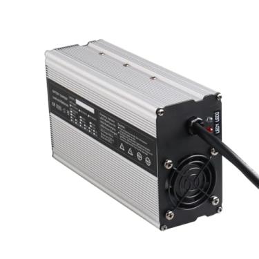 Imagem de Lzyjckh Carregador de Bateria de Chumbo-Ácido 900W 36V 20A Carregadores de Bateria para Empilhadeira para AGM/GEL/ÚMIDO/Grafeno, para Empilhadeiras/Carrinhos de Golfe,Silver,A5 XT60