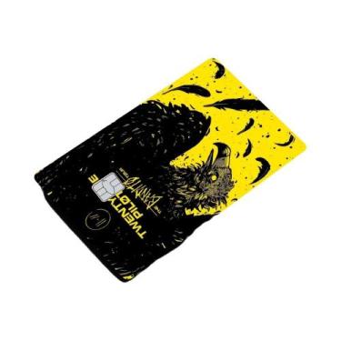 Imagem de Adesivo De Pele De Cartão De Crédito T-Twenty O-One P-Pilots Filme Par