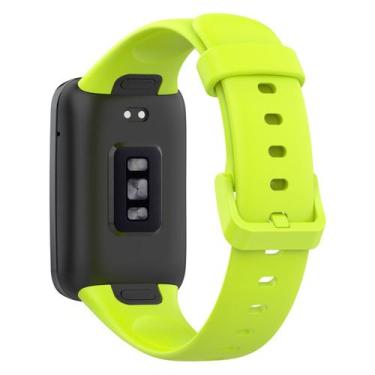 Imagem de Pulseiras de silicone NSmart compatíveis com MI BAND 7 PRO, Verde Limã