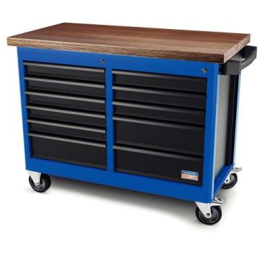 Imagem de Bancada Móvel com 11 Gavetas Tramontina PRO Azul