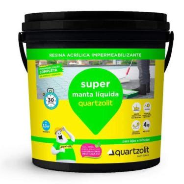 Imagem de Super Manta Liquida Branca Gl 4kg - Quartzolit