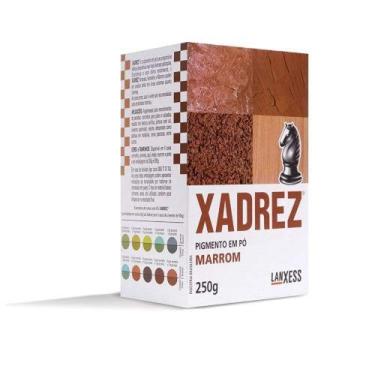 Imagem de Pó Xadrez Marrom 250g para Colorir Bases - Lanxess