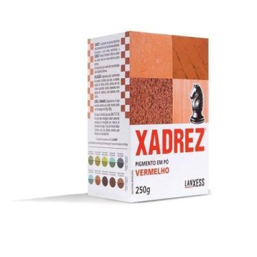 Imagem de Pó Xadrez Vermelho 250g para Colorir Bases - Lanxess