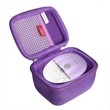 Imagem de Hermitshell estojo de viagem para escova de limpeza facial vibratória sônica Liberex Egg (roxo)