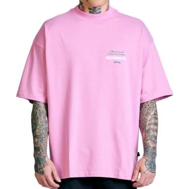 Imagem de Camiseta Huge Approve Estate Italiana Rosa-Masculino
