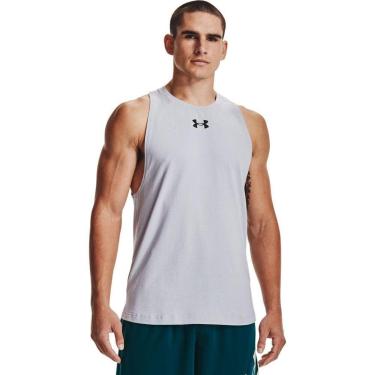 Imagem de Regata de Basquete Masculina Under Armour Baseline Cotton Tank-Masculino