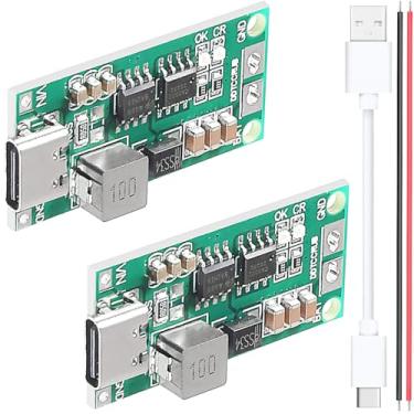 Imagem de DKARDU 2 peças 4S 2A placa de carregamento de bateria de lítio tipo C USB 18650 módulo carregador de bateria de lítio de íon de lítio conversor boost conversor de 16,8 V placa de proteção de