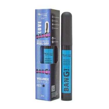 Imagem de Mascara Para Cílios Pell Off BANG Preta Volume Cilios Volume e Definiç