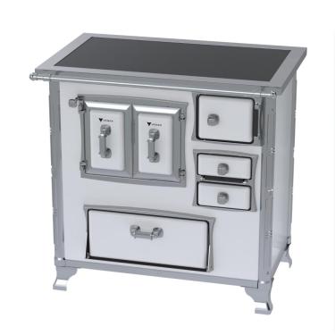 Imagem de Fogao a Lenha Venax GII n 1 Sec XVIII Premium Branco Gab SE