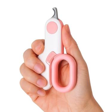 Imagem de Mini Cortador de Unha com Iluminação LED para Pets – Alicate para Cachorros e Gatos