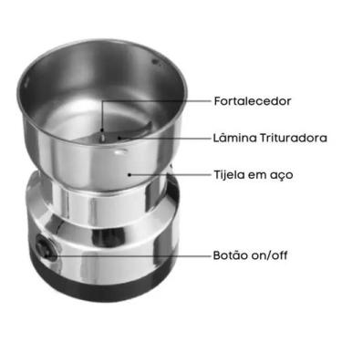 Imagem de Triturador De Grãos Elétrico Lâminas 300ml 150W 110v - JJB