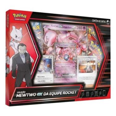 Imagem de Box Coleção Mewtwo Equipe Rocket Pokémon 40 Cartas - Copag