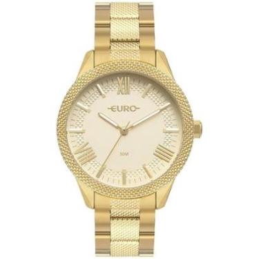Imagem de Relógio Euro Feminino Glitz Dourado - EU2036YUZ/4D-Feminino