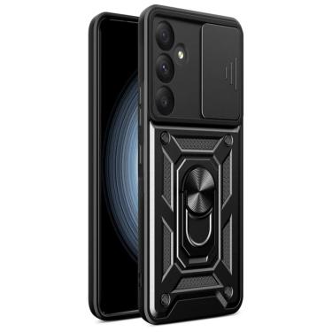 Imagem de Capa Capinha Armadura C/ Proteção da Camera Suporte Anel 360 Para Samsung Galaxy A55 / Galaxy A35