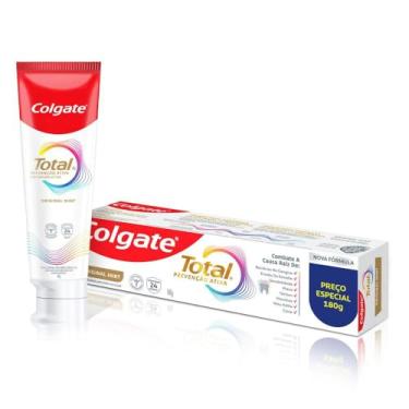 Imagem de Colgate Creme Dental Total Original Mint, Prevenção Ativa, 180g