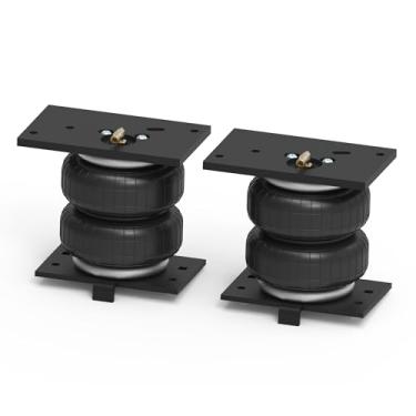 Imagem de Kit de suspensão de airbags para Ram 2WD/4WD 2014-2022, Dodge Ram 25002WD/4WD, 2023-2024 Ram, Dodge Ram 2500, capacidade de nivelamento de carga de 2,268 kg, linha de ar, suporte de montagem, válvula