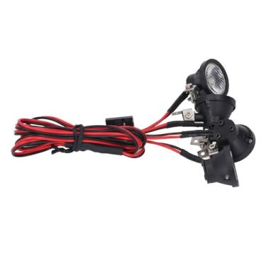Imagem de Generic RC Car LED Light, Fácil de Instalar RC Spotlights Sturdy for SCX10 90046 para 1/10 Crawler (#1)