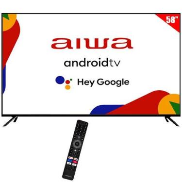 Imagem de Smart TV LED 58 Polegadas AIWA AW58B4K 4K Ultra HD Android Google TV W