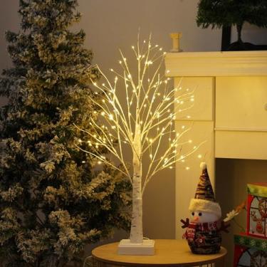 Imagem de Luzes de bétula OURBAOFU 144 LED operadas por USB