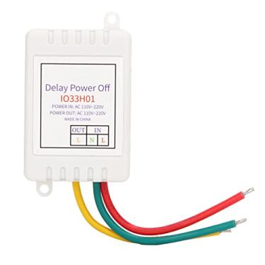 Imagem de Interruptor do relé do Timer, Atraso de Tempo Ajustável do Timer Com 16 Modos, Indicador de LED, para Lâmpadas Incandescentes, Ventiladores, Motores, Refrigeradores, 110-220V CA