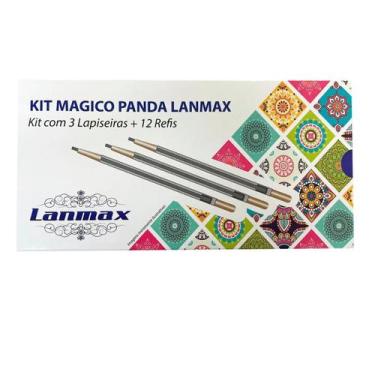 Imagem de Lapiseira Magica Alfaiate Marcar Tecido 3 Lapiseira 12 Refis - LANMAX 