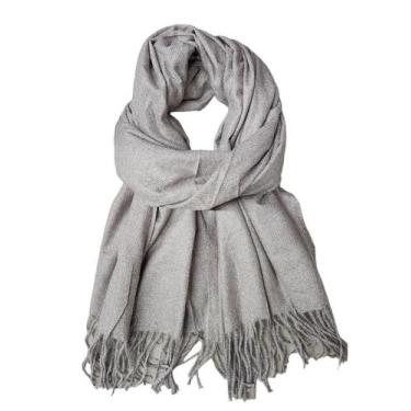 Imagem de Cachecol Grosso Liso Echarpe Xale Premium Unissex Inverno - D Presente