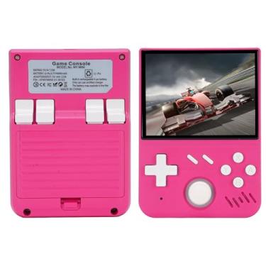 Imagem de Zopsc Console de Jogos Portátil Portátil, Joysticks 3D, Jogador de Jogos Eletrônicos Suporta Mais de 60 Emuladores, Tela de 3,5 ", para MD, para Mame, para CPS, para SMD (Róseo)