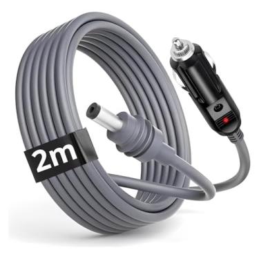 Imagem de Cabo Carregador Para Starlink Mini 12V 24V Conector Vedação Original Carregamento Carro Veicular veículo Acendedor Cigarro 2 Metros DC Cabo Alimentação Energia Fonte Adaptador Sistema Proteção 10CLICK