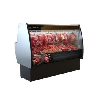 Imagem de Balcão Expositor Açougue 1,80m Tendal Carnes Ormifrio, 110V