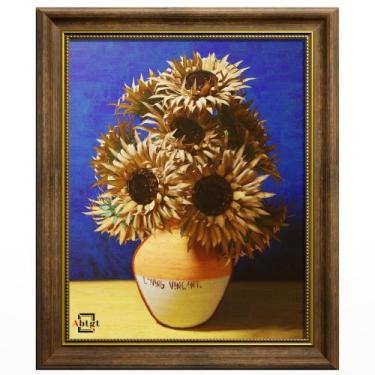 Imagem de Porta-retratos Abtgt Vintage Style 28x36cm em vidro temperado