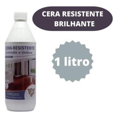 Imagem de Cera Para Piso Laminado Resistente Brilhante - W&W 1l