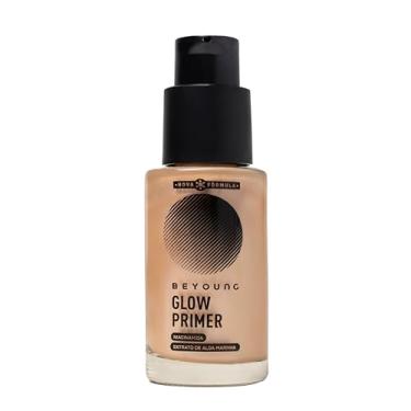 Imagem de Beyoung Glow Primer Champagne 30ml – Fixa a Maquiagem, Controle de Oleosidade e Efeito Lifting com Niacinamida e Alga Marinha