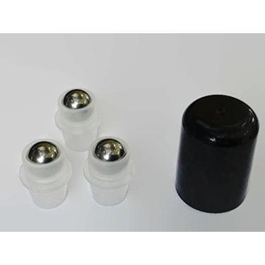 Imagem de Enchimentos esferográficos/rolo de aço inoxidável para 5 ml e 15 ml de âmbar doterra e frascos para jovens, 8 Pack