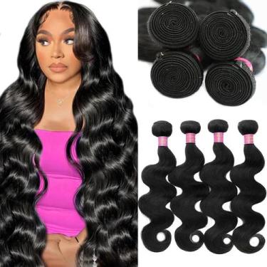 Imagem de Pacotes de cabelo CFY Body Wave 12A Brazilian Virgin 50-65 cm 4 unidad