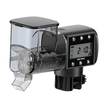 Imagem de Whtkoph Alimentador Automático, Dispensador Automático, Alimentador de Aquário com Tela Empilhável para Aquários de Tanque Pequeno, Salamandras, 250ml