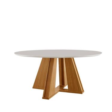 Imagem de Mesa de Jantar Redonda 1,35m - Rubi - LJ Móveis