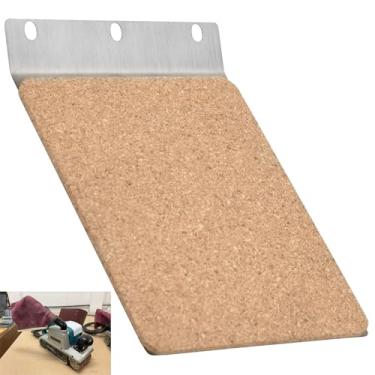 Imagem de Placa de aço 150980-1 compatível com Ma-kita 9403 Cinto de 10 cm x 61 cm com saco lixadeira elétrica e polidor, serve para muitas ferramentas