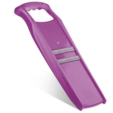 Imagem de Börner Reston Lloyd Roko PowerLine • Tiras de vegetais curtas e longas/macarrão e suporte seguro para alimentos • Feito na Alemanha, roxo