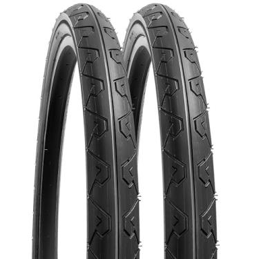 Imagem de YUNSCM 2 peças de pneus de bicicleta de estrada de 66 cm 26 x 2,10/54-559 compatíveis com pneus de bicicleta de 26 x 2,0 26 x 2,10 26 x 2,125 (Y-909)