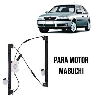 Imagem de Maquina Vidro Elétrico Gol G3 GIII 4p S/ Motor Diant Esq - ZINNI E GUE
